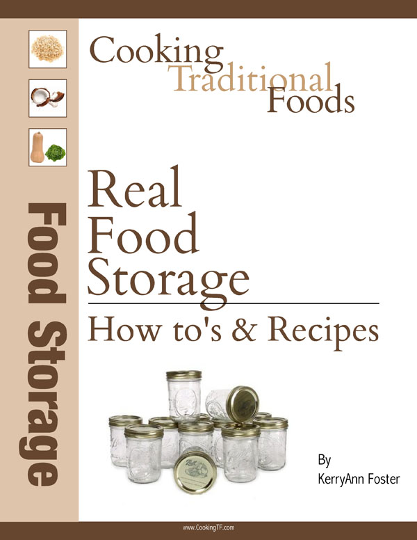 Real Food Storage ebook