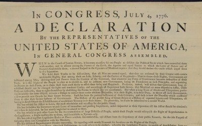 Time for your own Declaration of Independence