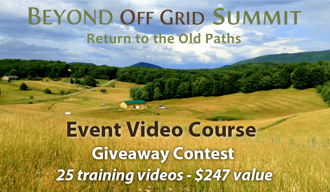 Summit Event Video Course Giveaway for Mother Earth News Homesteading Summit